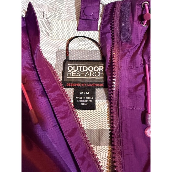 OR Outdoor Research Womens Side Zip Shell Jacket Size Medium - Picture 5 of 9